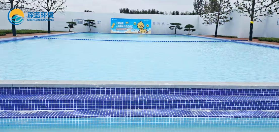 临沂绿城春江明月景观泳池项目