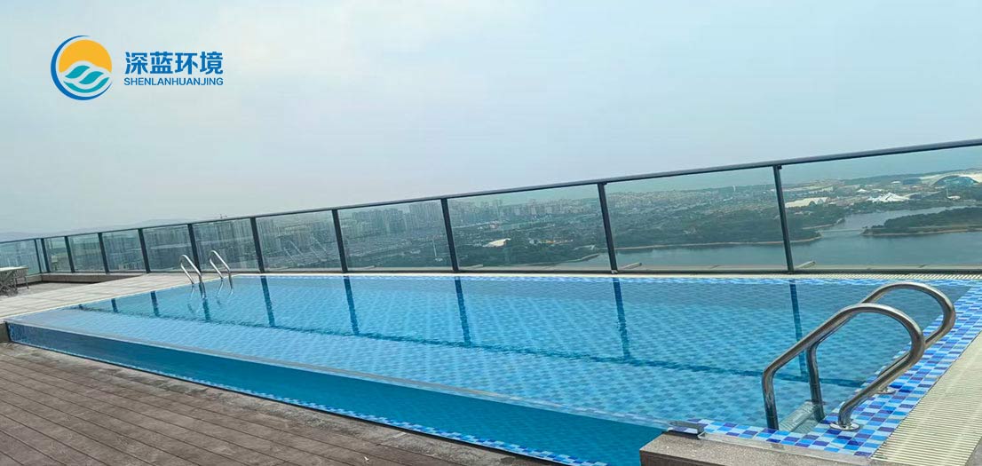 日照希尔顿惠庭酒店无边际泳池
