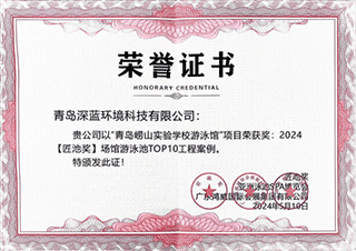2024匠池奖休闲游泳池TOP10工程案例